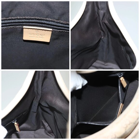GUCCI GG Canvas Shoulder Bag Beige 001 3386 Auth - Picture 15 of 16